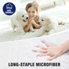 TECHMILLY Super Soft Shaggy Bathroom Rugs, Absorbent Thick Non Slip