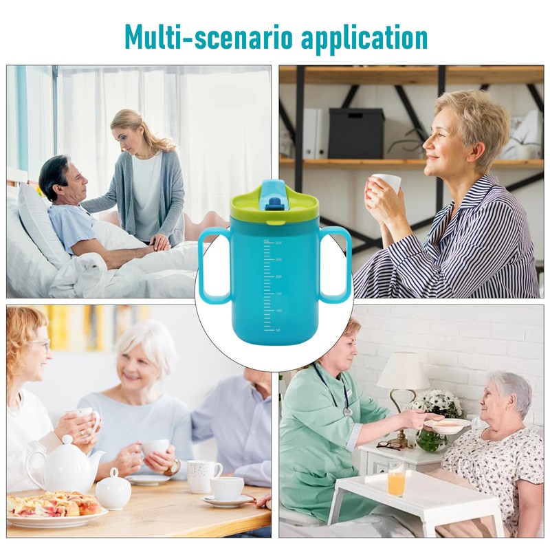 Tutamaz Sippy Cup Seniors, 300 ml 2-Handle Cup with Drinking