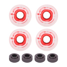 78A 60x45mm HighElastic Skateboard Flash Wheel PU Filling for Longboard Cruiser Board(Red )