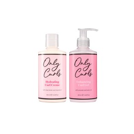 Only Curls Styling Bundle: Curl Crème & Enhancing Curl Gel 250ml – Frizz-Free, Vegan & Sulphate-Free Curl Defining Set