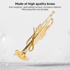 Miniature Trumpet Model High Simulation Mini Musical Instrument for Home