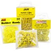 JAM PAPER Office Supply Assortment - Yellow - (1) Rubber