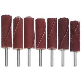 iplusmile Sanding Drums Sanding Attachments Sanding Sleeves Sanding Rods Accessories Pack of 7