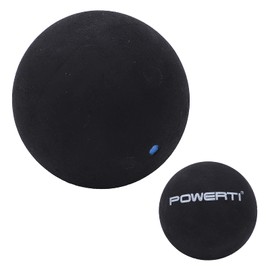 Sports Squash BallSports Squash Ball, Long Service Life High Reliability Squash Ball for Practice(Single Blue dot)