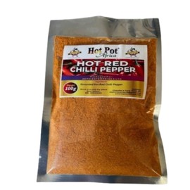 Hot Pot Africa Chili Powder, Extra Hot Red Pepper Powder, Spicy & Natural, Hot Chili Powder 100g