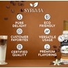 Syruvia Vanilla Syrup for Coffee with Pump 25.4 fl oz