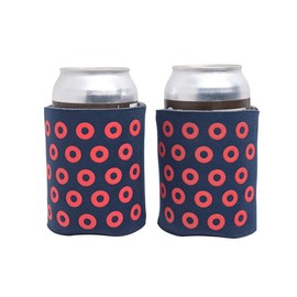 My Sunnies Donut Can Cooler 2 Pack 12oz Insulated Can Holder, Coolie Set of 2