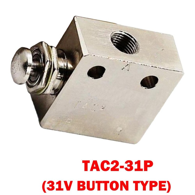 1Pc Pneumatic Valve TAC2-31P 2 Position 3 Way Toggle Mechanical