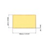 QWORK® H62 Brass Sheet Corrosion Resistant (3 mm, 60 mm