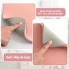 Drydiet 2 Pcs Sewing Machine Muffling Mat Pedal Sewing Mat