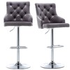 BTEXPERT Set of 2 Premium upholstered Dining 25" - 33"
