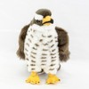Teddys Rothenburg Cuddly Toy Falcon 23 cm Brown/Grey/White Plush Bird