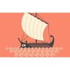 CafePress Ancient Ship Sticker Oval Car Bumper Sticker(10-Pack)