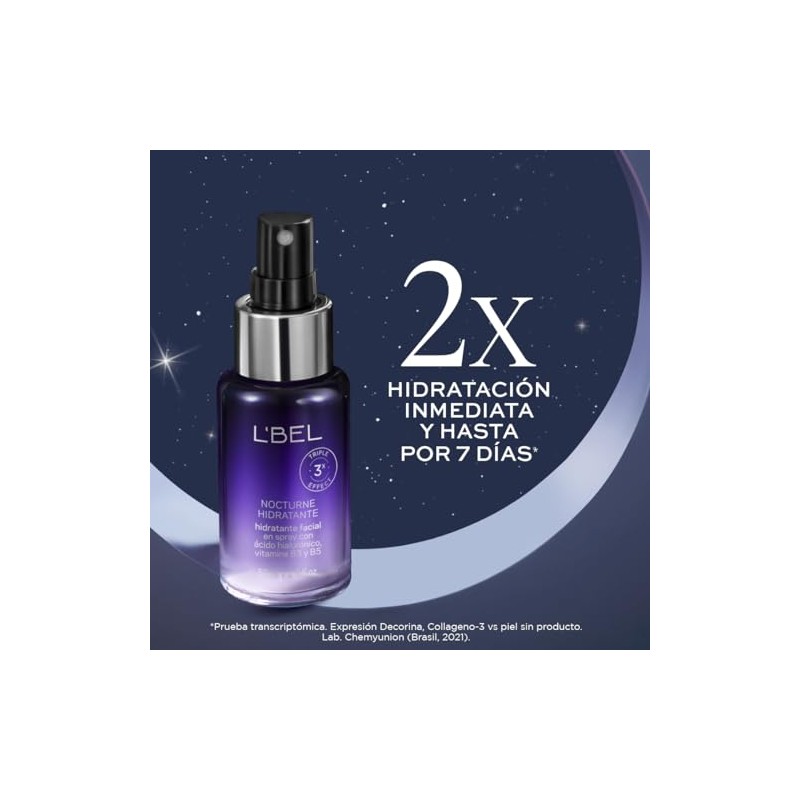 L'BEL - Nocturne Hidratante Facial Renovación Nocturna