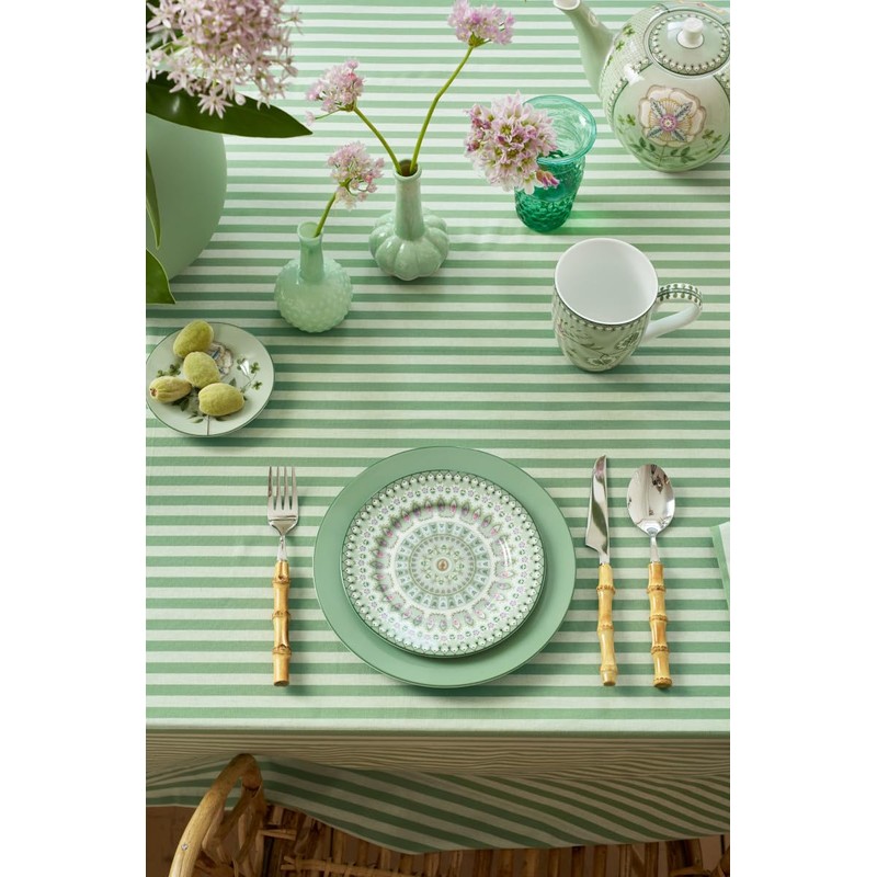 PIP STUDIO Lily&Lotus Moon Delight Light Green Bread Plate 17