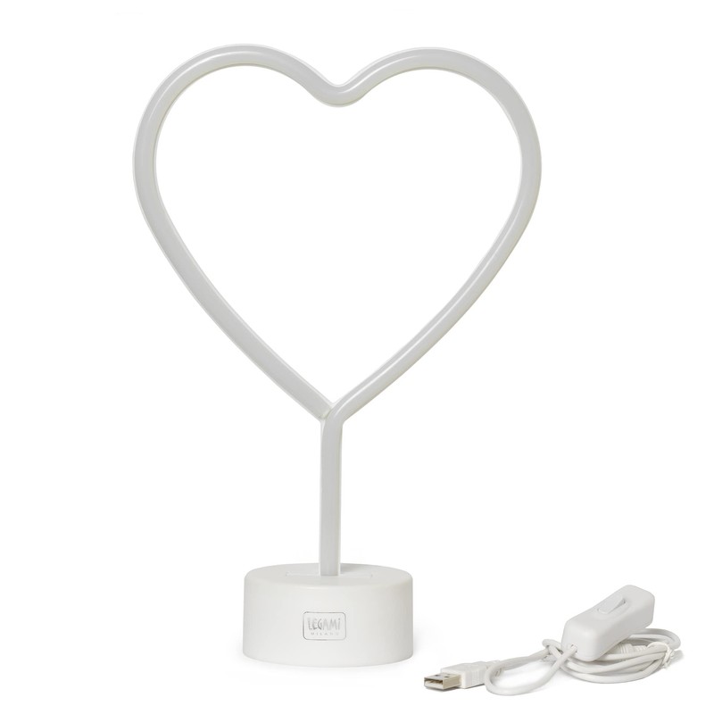It's a Sign - Heart, Neon Effect LED Lamp