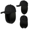 WDOPEN- Wig Baseball Cap,Adjustable Detachable Wig hat,Wig one Piece Cap,