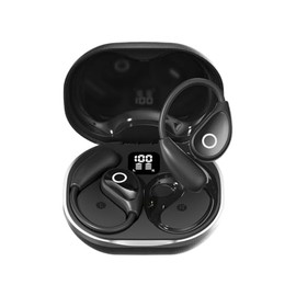 RuiJOTWAT Language Translator Earbuds, Ai Headphones Translator, 135 Languages Treble Translation In Real Time For Travel, Business,Learning Black