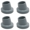 WHYHKJ 4pcs 1-1/8" I.D Slope Rubber Tips Non Slip Shower