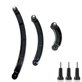 OctinPris 3-in-1 Curved Arced Extension Arms in Different Lengths(7.5/13.5/19.5cm) Compatible for GoPro Series, SJCAMs, GeekPro and Other Action Cams ect.