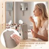 Makeup Brush Holder Travel, Compact Lightweight Accessory for Travel and