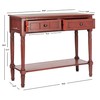 Safavieh American Homes Collection Samantha Red 2-Drawer Console Table