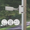 WiTi Universal Vertical Pole Mount for Security Camera, Solid Metal