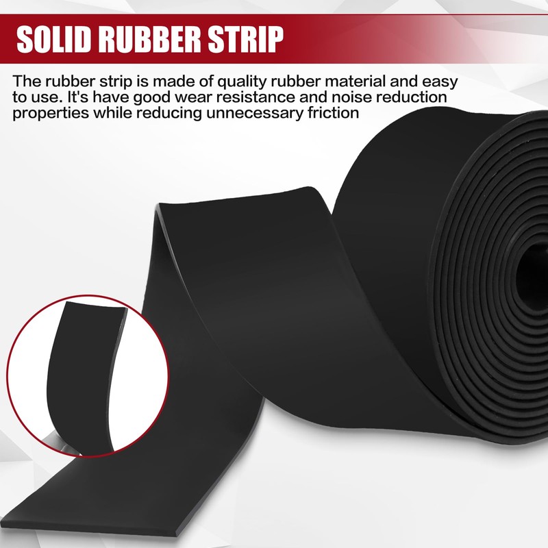 Neoprene Rubber Strips, Rubber Mat, Solid Rubber Plate for Flooring,