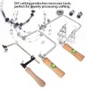 3Pcs Set Portable U Shape Hacksaw Saw Bow Frame DIY