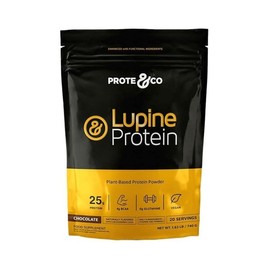 Lupin PROTECO Protein Vegan Plant-based Powder GMO Sugar-Free Lactose-Gluten-Free Soy 20 Servings / 루핀 PROTECO 단백질 비건 식물성 파우더 GMO 설탕 무첨가 프리 락토스 글루텐 콩 20회 분