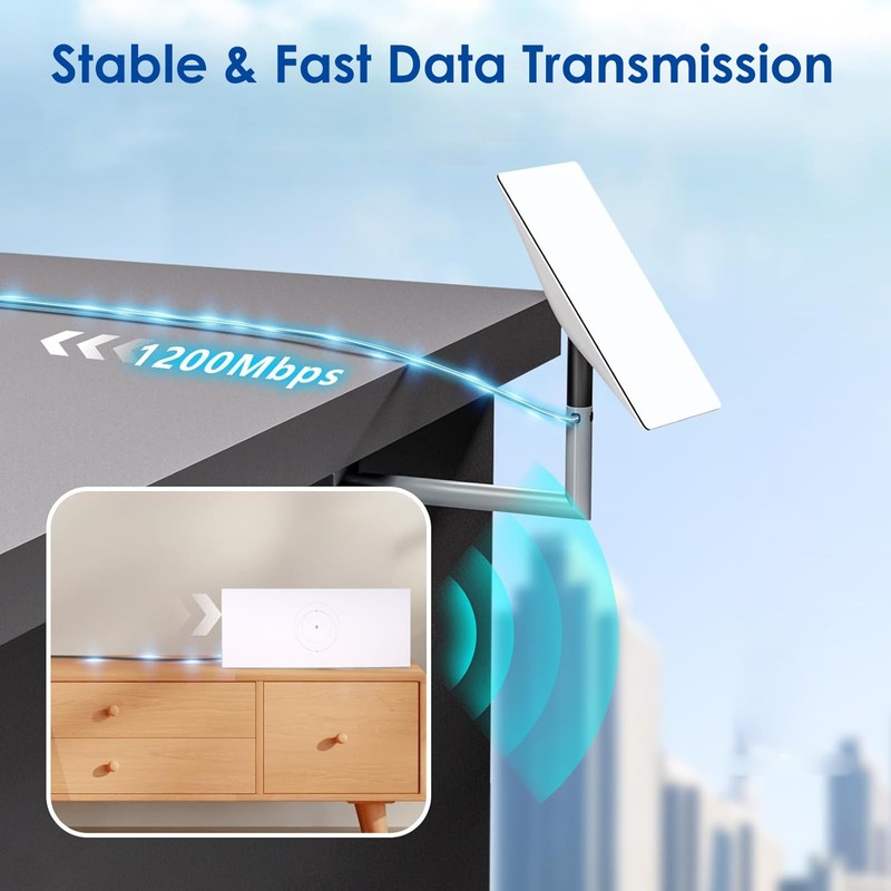 SEMTION Starlink Gen 3 Cable 150FT/46M Replacement and Extension Cable