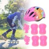 7pcs Kids Skating Bike Protective Gear Set Safety Helmet Knee
