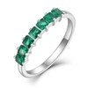 STARCHENIE Stackable Ring for Women 925 Sterling Silver Eternity Band