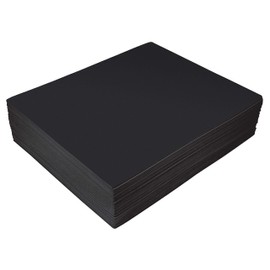 Better Office Products Black EVA Foam Sheets, 30 Pack, 2mm Thick, 9 x 12 Inch, Black Color, for Arts and Crafts, 30 Sheets Bulk Pack