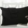 Pillowcase 75x50cm (70x50cm available) 100% Cotton Pillowcase Solid Envelope 12