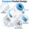 Pocket Microscope for Observation – 60x–200x Magnification with LED Light
