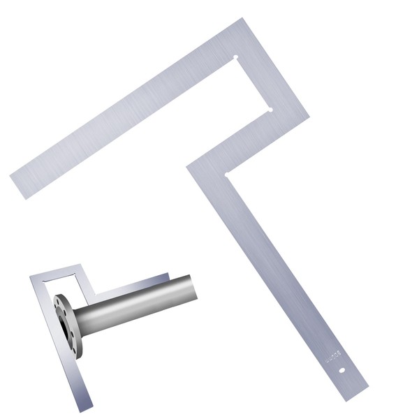 Flange Angle Heavy Duty Square Carbon Steel Tool to Measure