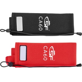 SF 2Pcs Neoprene Fishing Rod Sleeve Rod Cover for Casting Rods Protect Cover Floating Casting Rods Storage Case 60in Length 3in Wdith