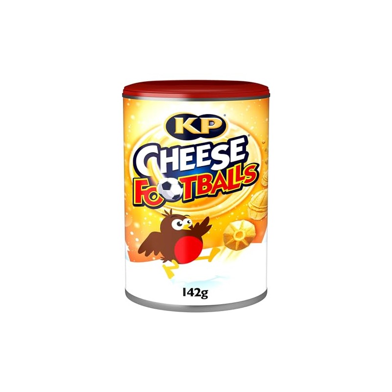 KP Cheese Footballs Tin, 142g