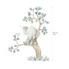 Hoppla - Kids XL Little Elephant On His Tree Wall