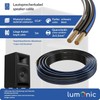 Lumonic Speaker Cable | 5 m Black | 2 x