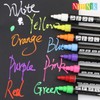 NIMNIK Liquid Chalk Markers Pens - Chalk Pens 6mm Reversible