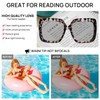 OCCI CHIARI Oversized Reading Sunglasses Women Classic Square Reader Sunglasses