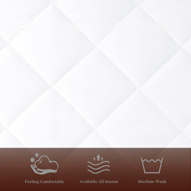 Quilted Waterproof mattress protector King Bed - Super Absorbent Mattress