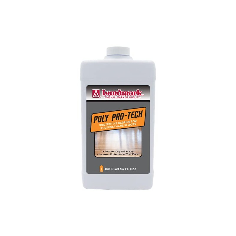 Lundmark Poly-Pro Tech, Protective Barrier for Polyurethane Floors, 32-Ounce, 3228F32-6,