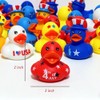 72 Pack Patriotic Rubber Ducks Bulk - 250th Anniversary 4th