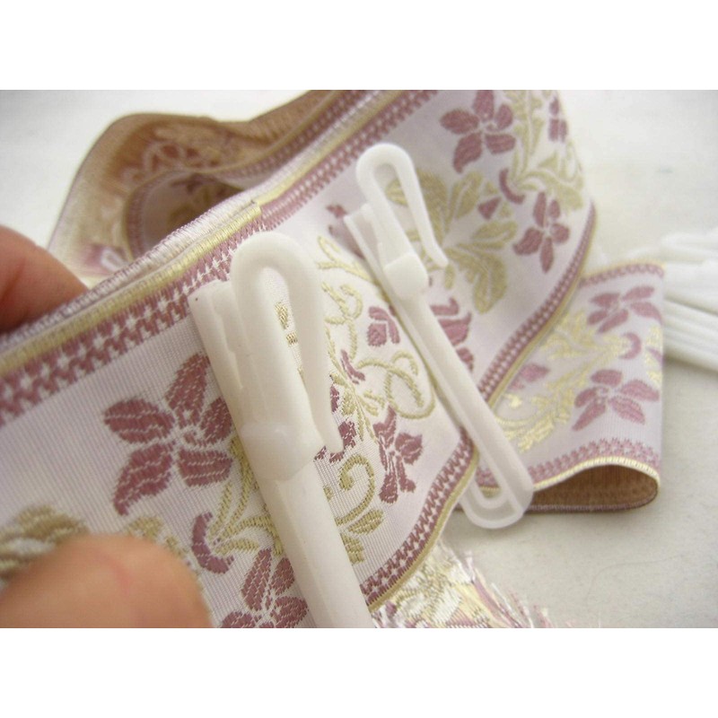 15pcs of Adjustable Deep Pinch Pleat Hooks Adjustable Locking Curtain