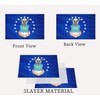 US Air Force Flag Double Sided 2x3 Heavy Duty United