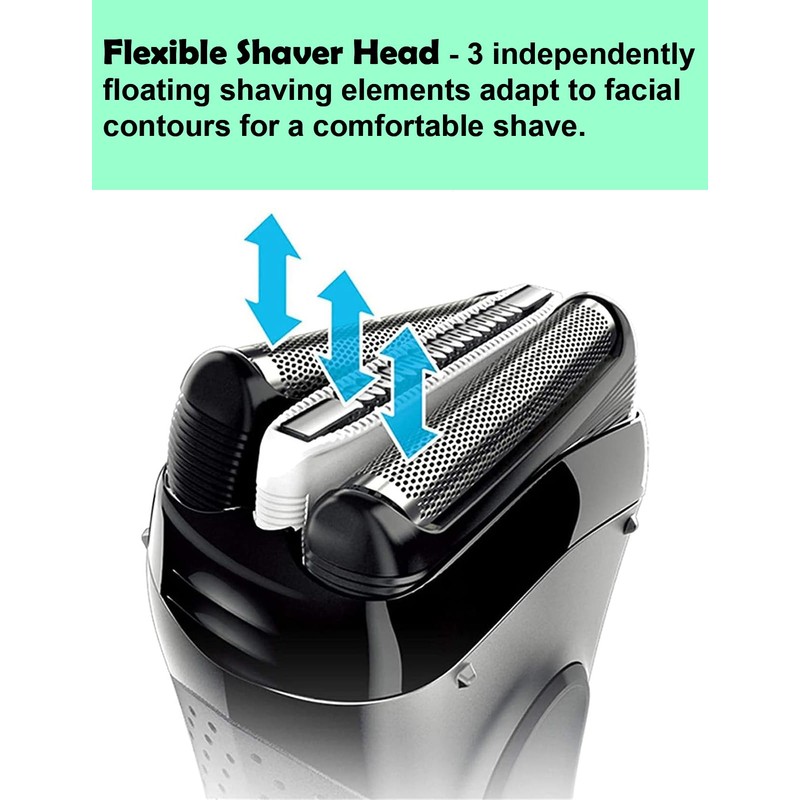 Series 3 Replacement Head 32B for Braun ProSkin Electric Shaver,