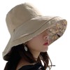 Saliwind hat01 Women's Sunscreen UV Protection, Reversible Hat, Sun Shade